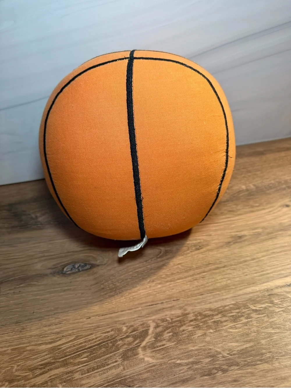 Crate & Barrel Slam Dunk Basketball Throw Pillow Sports Decor 14